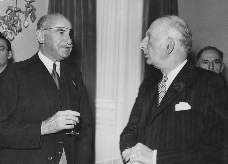 A.W. en Viena en 1951. Getty